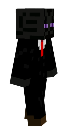 Black skin: body, right side render