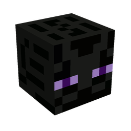 Black skin: head render