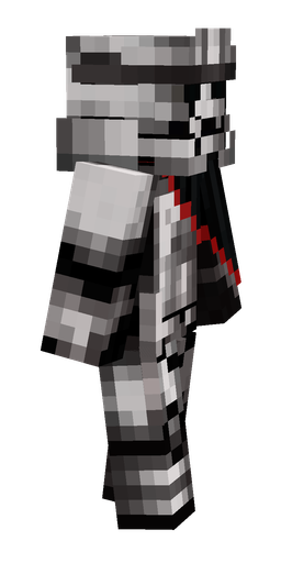 Black skin: body, right side render