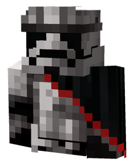 Black skin: bust render