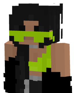 Black skin: bust render