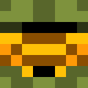 Black skin: face render