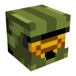 Black skin: head render