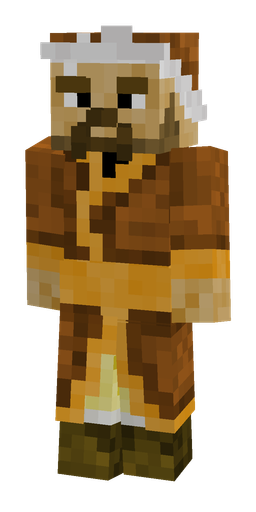 Brown skin: body, front render