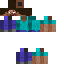 Blue skin: raw texture render