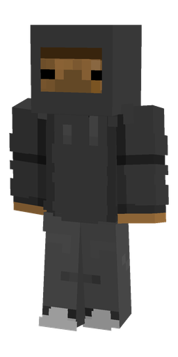 Black skin: body, front render