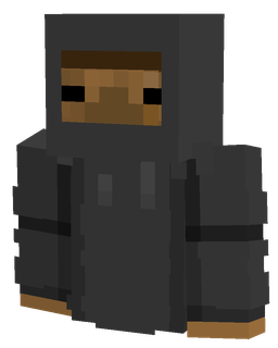 Black skin: bust render
