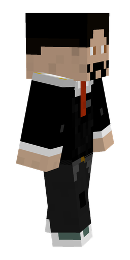 Black skin: body, right side render