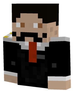 Black skin: bust render