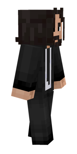 Black skin: body, right side render