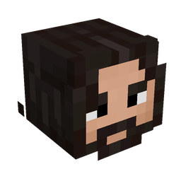 Black skin: head render