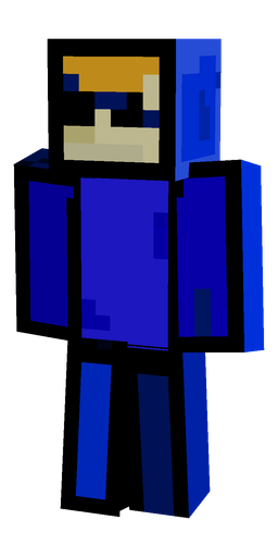 Black skin: body, front render