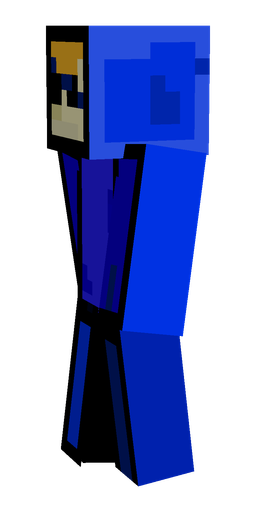 Black skin: body, left side render