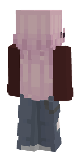 Gray skin: body, back render