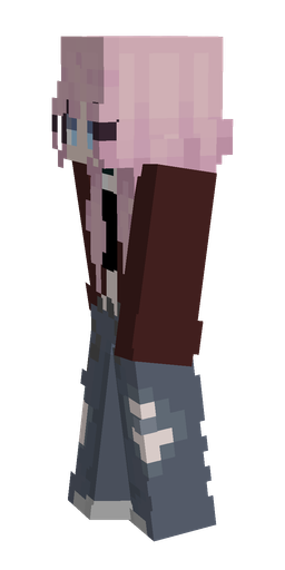 Gray skin: body, left side render