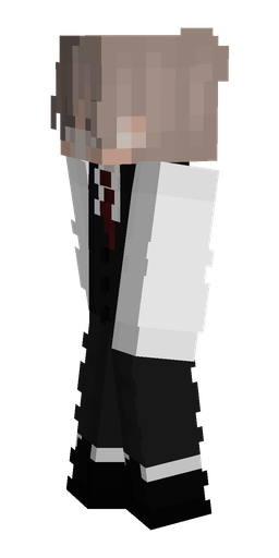 Black skin: body, left side render