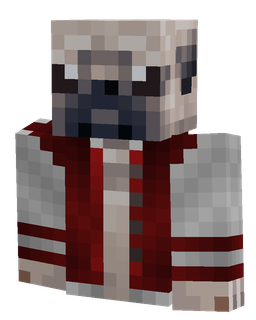 Blue skin: bust render
