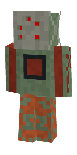Classic skin: body, back render