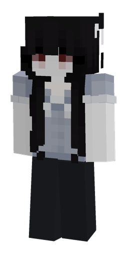 Black skin: body, front render
