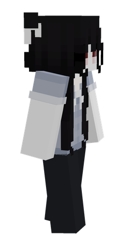 Black skin: body, right side render