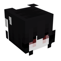 Black skin: head render