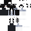 Black skin: raw texture render