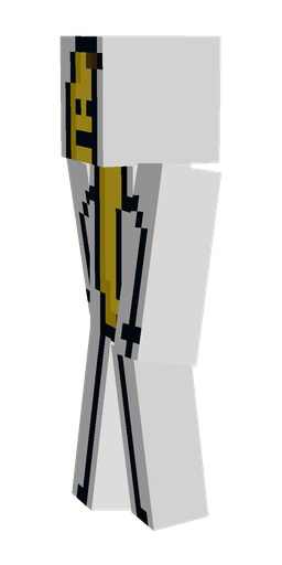 Black skin: body, left side render