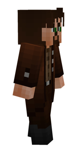 Black skin: body, right side render