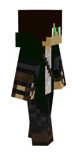 Black skin: body, right side render