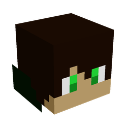 Black skin: head render