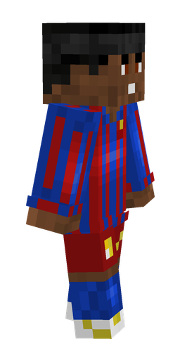 Black skin: body, right side render