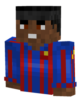 Black skin: bust render