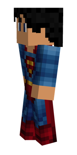 Black skin: body, left side render