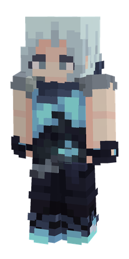 Black skin: body, front render