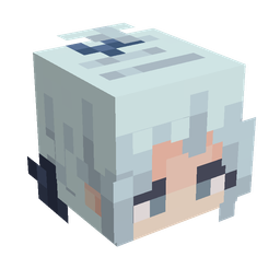 Black skin: head render