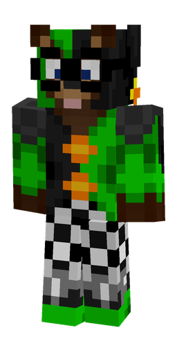 Black skin: body, front render