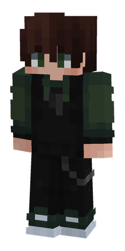 Black skin: body, front render