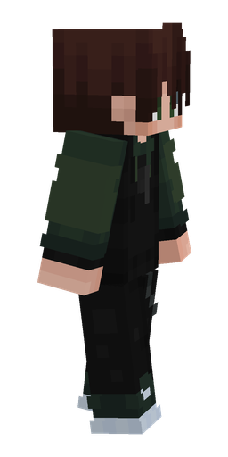 Black skin: body, right side render