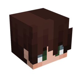 Black skin: head render