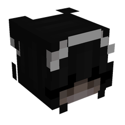 Black skin: head render