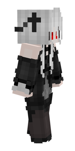 Black skin: body, right side render