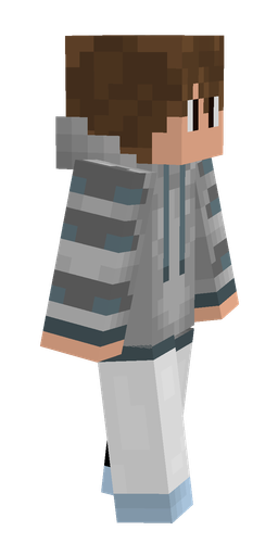 Brown skin: body, right side render