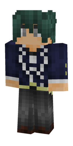 Black skin: body, front render