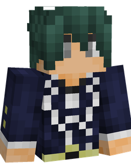 Black skin: bust render
