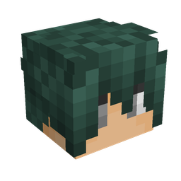 Black skin: head render