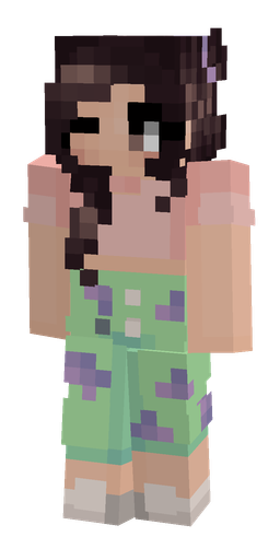 Green skin: body, front render