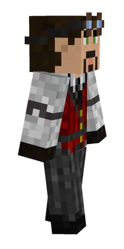 Black skin: body, right side render