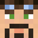 Black skin: face render