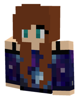 Blue skin: bust render
