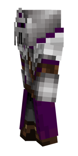 Black skin: body, left side render